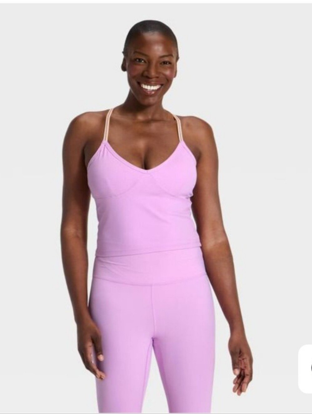 All In Motion Everyday Soft Support Tank Top Light Violet